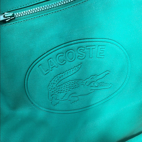Lacoste Green Drawstring Backpack - Picture 2 of 6